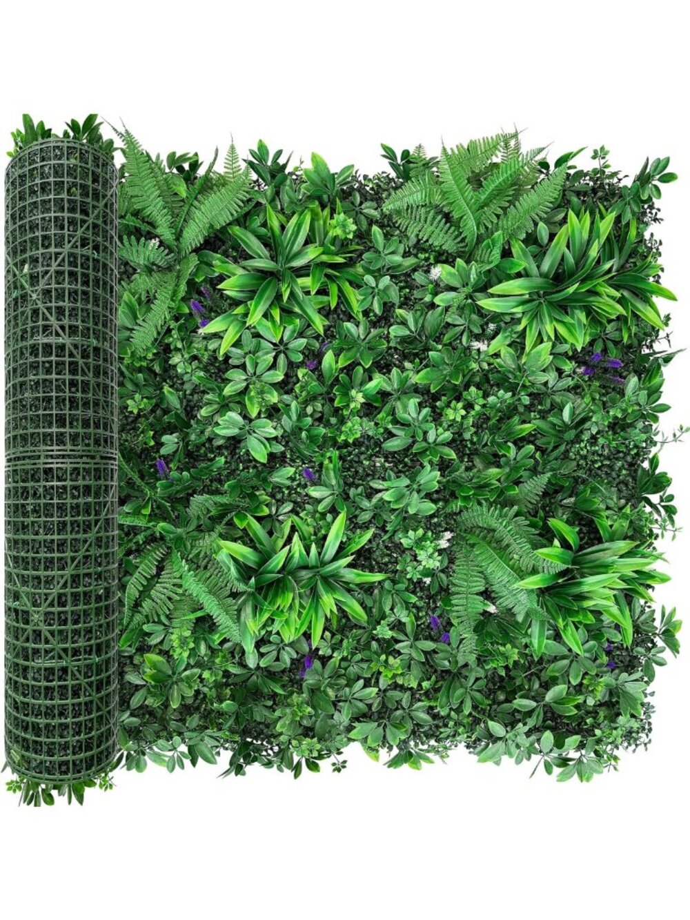 Lush 40x120" Artificial Boxwood Green Wall Hedge Roll - Perfect for Decor